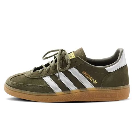 adidas spezial olive silver